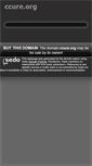 Mobile Screenshot of ccure.org